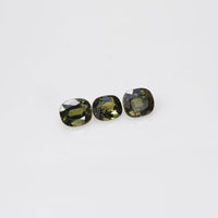 5x4 mm Natural Calibrated Green Sapphire Loose Gemstone Oval Cut