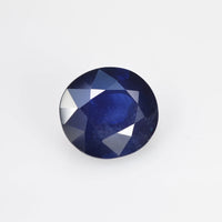 9.00mm Natural Blue Sapphire Loose Gemstone Round Cut