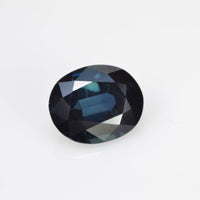 3.72 cts Natural Teal Blue Green Sapphire Loose Gemstone Oval Cut
