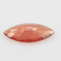 3.21 cts Natural Orange Sapphire Loose Gemstone Marquise Cut