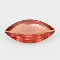 3.21 cts Natural Orange Sapphire Loose Gemstone Marquise Cut