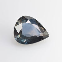 3.41 cts Natural Bi-color Sapphire Loose Gemstone Pear Cut