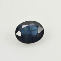 0.77 Cts Natural Blue Sapphire Loose Gemstone Oval Cut