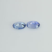1.46 cts Natural Blue Sapphire Loose Pair Gemstone Oval Cut