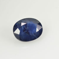 1.03 Cts Natural Blue Sapphire Loose Gemstone Oval Cut