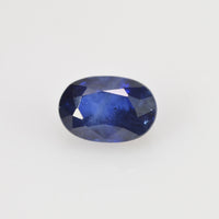 0.79 Cts Natural Blue Sapphire Loose Gemstone Oval Cut