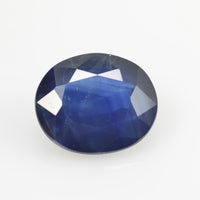 1.75 Cts Natural Blue Sapphire Loose Gemstone Oval Cut