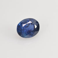 0.72 Cts Natural Blue Sapphire Loose Gemstone Oval Cut