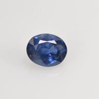 0.72 Cts Natural Blue Sapphire Loose Gemstone Oval Cut