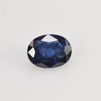 0.70 Cts Natural Blue Sapphire Loose Gemstone Oval Cut