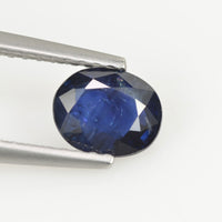 0.99 Cts Natural Blue Sapphire Loose Gemstone Oval Cut