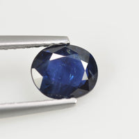 0.99 Cts Natural Blue Sapphire Loose Gemstone Oval Cut