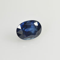 0.77 Cts Natural Blue Sapphire Loose Gemstone Oval Cut