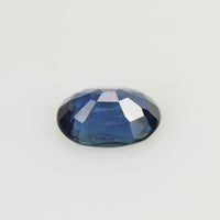 0.75 Cts Natural Blue Sapphire Loose Gemstone Oval Cut