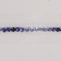 Natural Blue Fancy Sapphire Loose Gemstone Diamond Cut Set