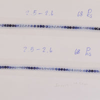 Natural Blue Fancy Sapphire Loose Gemstone Diamond Cut Set