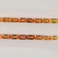 Natural Fancy Sapphire Loose Gemstone Octagon Cut Set