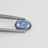 0.78 Cts Natural Blue Sapphire Loose Gemstone Oval Cut