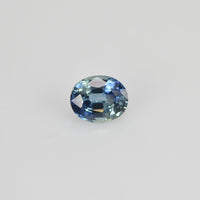 0.66 Cts Natural Blue Sapphire Loose Gemstone Oval Cut