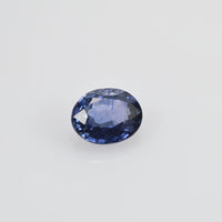 0.78 Cts Natural Blue Sapphire Loose Gemstone Oval Cut