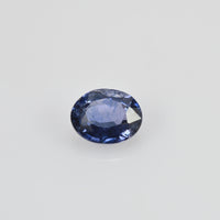 0.78 Cts Natural Blue Sapphire Loose Gemstone Oval Cut