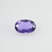 0.70 cts Natural Purple Sapphire Loose Gemstone Oval Cut