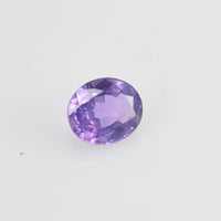 0.61 cts Natural Purple Sapphire Loose Gemstone Oval Cut