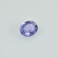0.38 cts Natural Lavender Sapphire Loose Gemstone Oval Cut