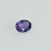 0.32 cts Natural Purple Sapphire Loose Gemstone Oval Cut