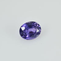 0.47 cts Natural Purple Sapphire Loose Gemstone Oval Cut