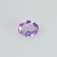 0.47 cts Natural Lavender Sapphire Loose Gemstone Oval Cut