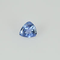 0.32 Cts Natural Blue Sapphire Loose Gemstone Trillion Cut