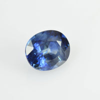 0.91 cts natural blue sapphire loose gemstone oval cut