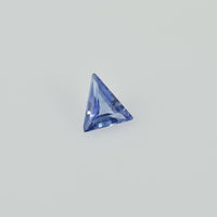0.13 Cts Natural Blue Sapphire Loose Gemstone Fancy triangle Cut