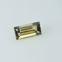 0.59 Cts Natural Yellow Sapphire Loose Gemstone Baguette Cut