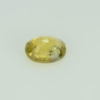 0.61 cts Natural Yellow Sapphire Loose Gemstone Oval Cut
