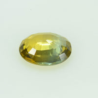0.78 cts Natural Yellow Sapphire Loose Gemstone Oval Cut