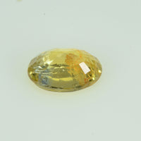 0.91 cts Natural Yellow Sapphire Loose Gemstone Oval Cut