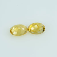 1.44 cts Natural Fancy Sapphire Loose Pair Gemstone Oval Cut