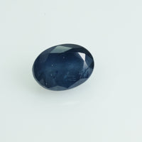 1.52 cts Natural Blue Sapphire Loose Gemstone Oval Cut