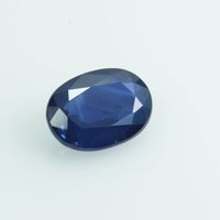 1.59 cts Natural Blue Sapphire Loose Gemstone Oval Cut