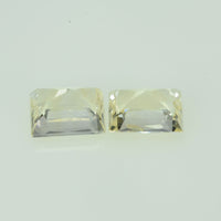 1.13 cts Natural Yellow Sapphire Loose Pair Gemstone Baguette Cut