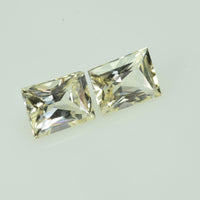 1.13 cts Natural Yellow Sapphire Loose Pair Gemstone Baguette Cut