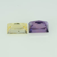 1.18 cts Natural Fancy Sapphire Loose Pair Gemstone Baguette Cut