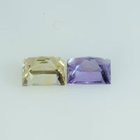 1.40 cts Natural Fancy Sapphire Loose Pair Gemstone Baguette Cut
