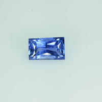 0.57 cts Natural Blue Sapphire Loose Gemstone Baguette Cut
