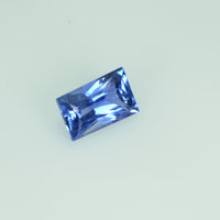0.57 cts Natural Blue Sapphire Loose Gemstone Baguette Cut
