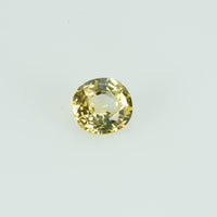 0.44 cts Natural Yellow Sapphire Loose Gemstone Round Cut - Thai Gems Export Ltd.