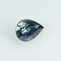 1.50 cts Natural Fancy Grey Sapphire Loose Gemstone Pear Cut