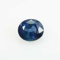 0.72 cts Natural Blue Sapphire Loose Gemstone Oval Cut